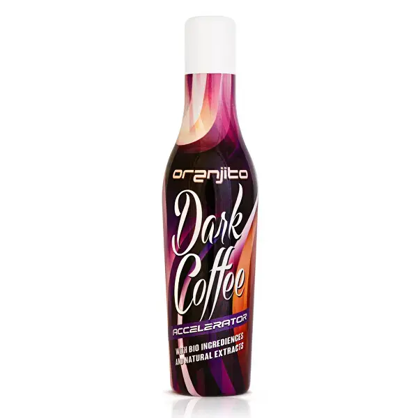 Oranjito Dark Coffee Tanning Milk for Solarium with Biocomponent and Tanning Accelerator 200 Ml