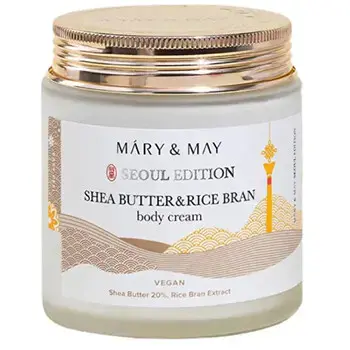 MARY & MAY Shea Butter & Rice Bran Body Cream - Body cream 250ml