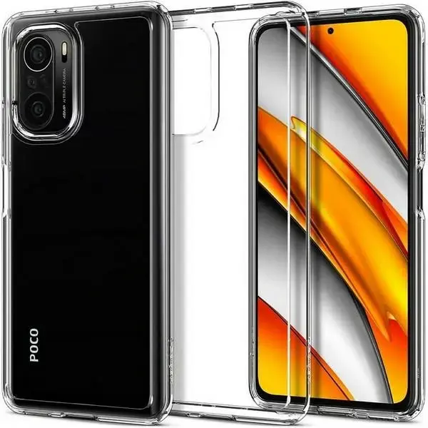 Spigen Ultra Hybrid ümbris mudelitele Xiaomi Poco F3, Mi 11i, läbipaistev