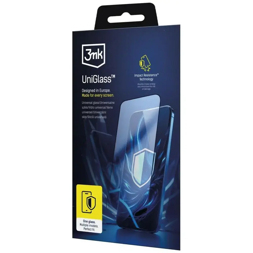 3MK UniGlass universal tempered glass 09