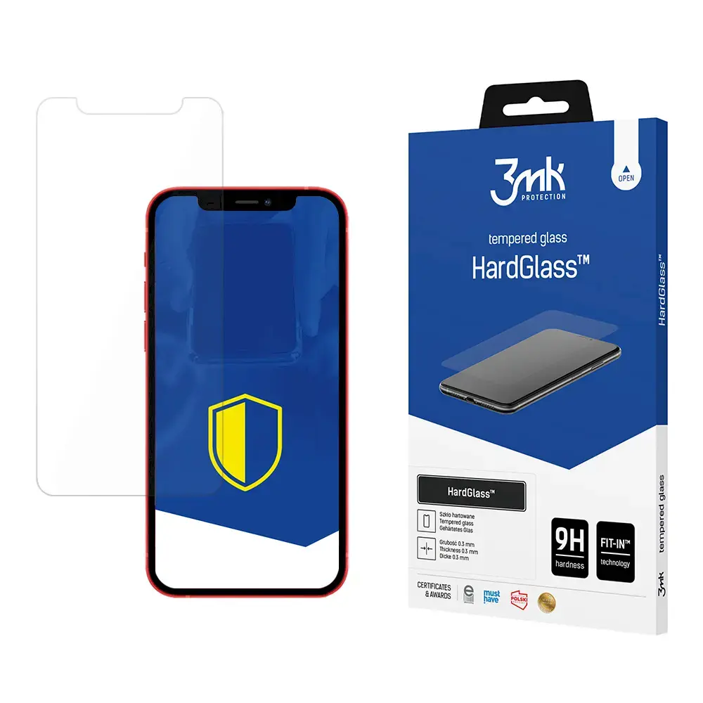 3mk HardGlass™ aizsargstikls telefonam iPhone 12 Mini