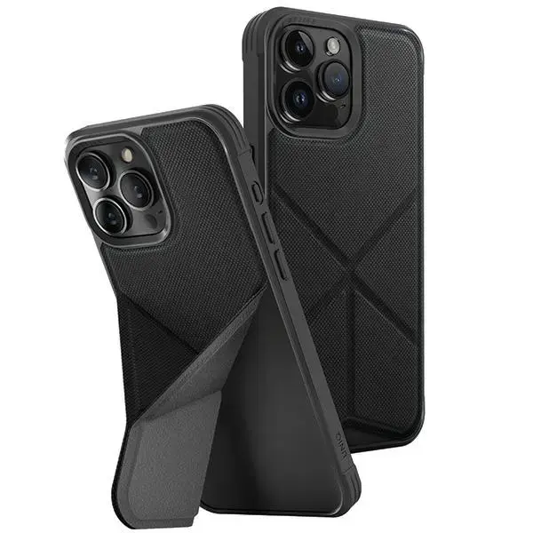 UNIQ Transforma telefona maciņš priekš iPhone 15 Pro Max melns