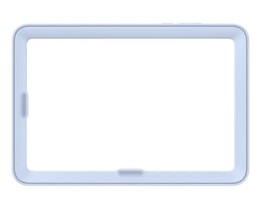 Samsung Frame Cover for Galaxy Tab S11 blue