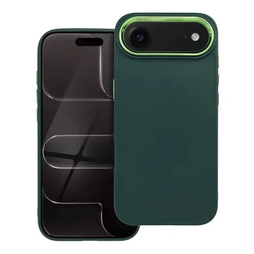 FRAME telefono dėklas iPhone 17 Air žalias