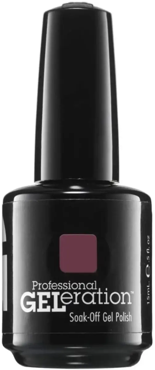 Jessica, GELeration Colours, Semi-Permanent Nail Polish, GEL-1179, Mauve-Lous Nights, 15 ml