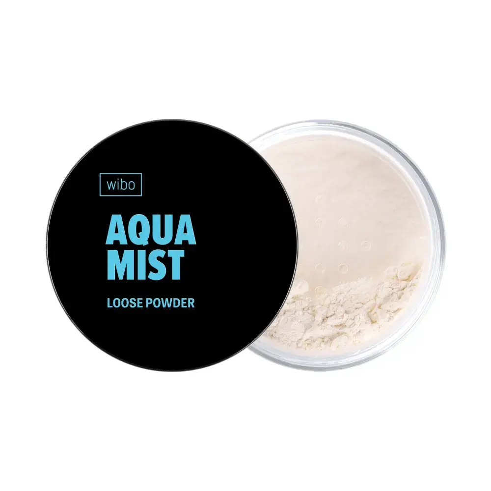 Wibo, Aqua Mist, Collagen, Fixing, Loose Setting Powder, 10 g
