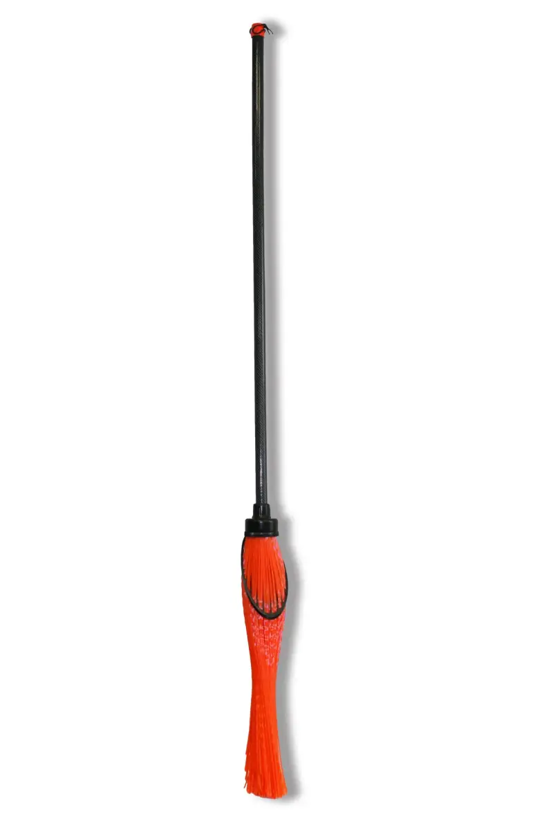 HORTUS Broom with round orange handle