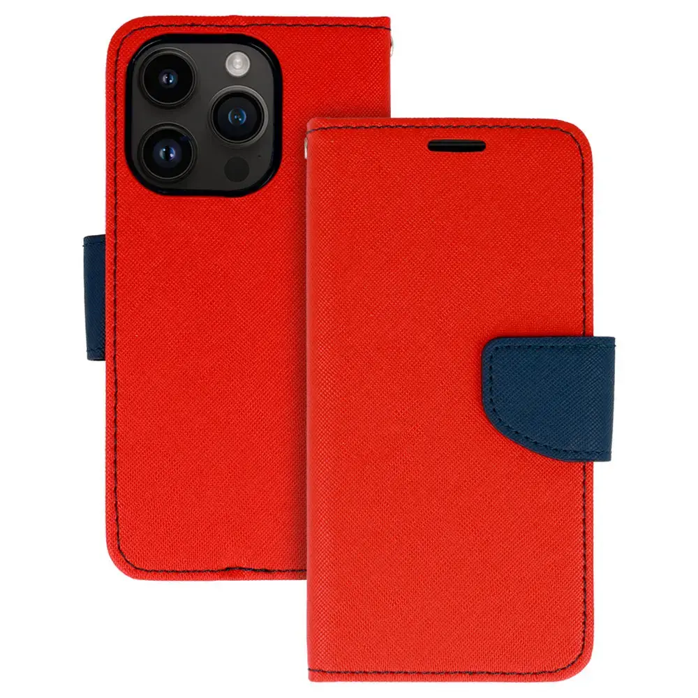 Fancy Case for Samsung Galaxy S23 Ultra red-navy