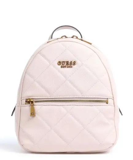 Guess, Abey, Synthetic Leather, Textile Backpack, Shell, HWQB8558320, For Women