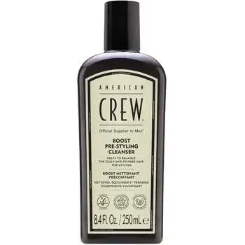 American Crew Boost Pre-Styling Cleanser - Pánský posilující šampon pro jemné vlasy bez objemu 250ml