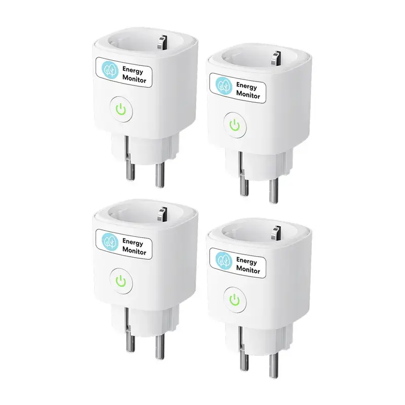 MEROSS MSS315CFH-EU Smart Plug with Energy Monitoring (Matter) (Set of 4)