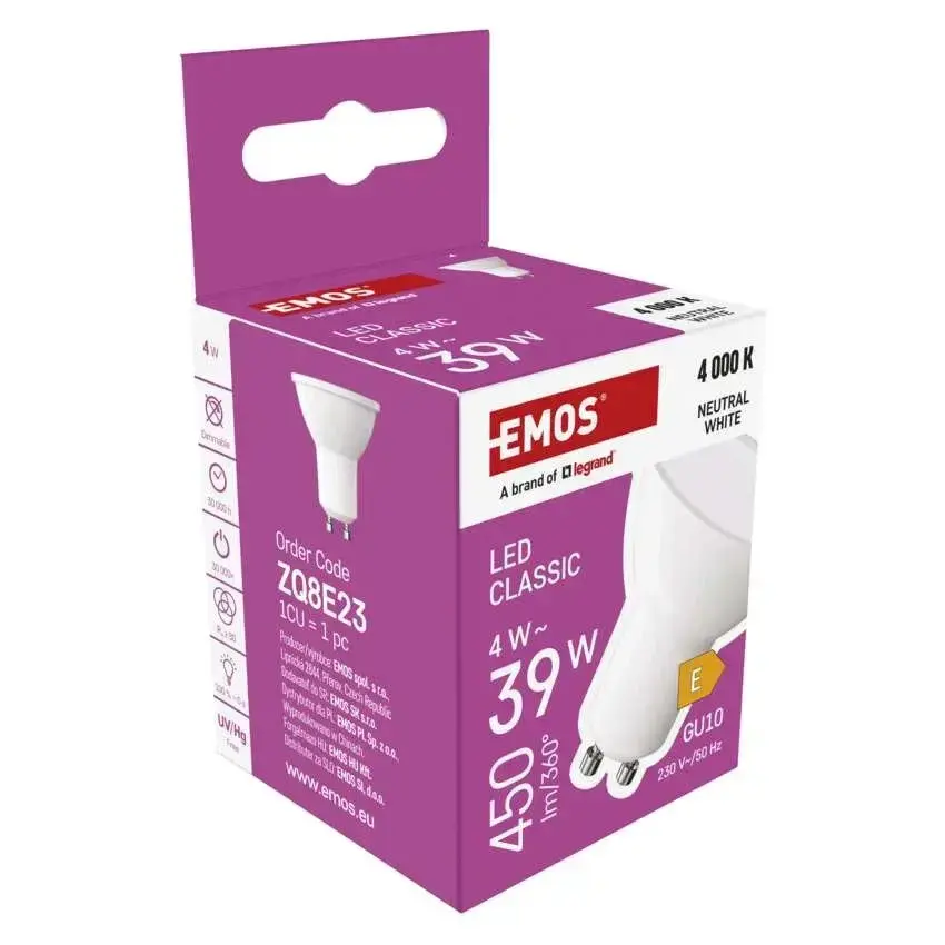 EMOS LED bulb GU10 230V MR16