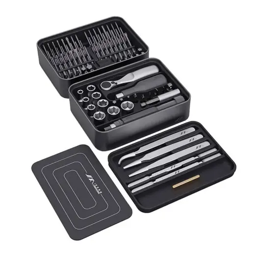 Screwdrivers, Tweezers, Ratchet Wrench, Set of 100 pcs, JIMI Home FM-3,
