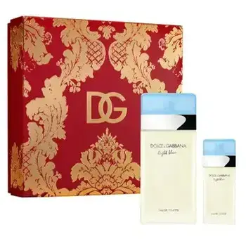 Light Blue Gift Set EDT 200 ml and EDT 25 ml.