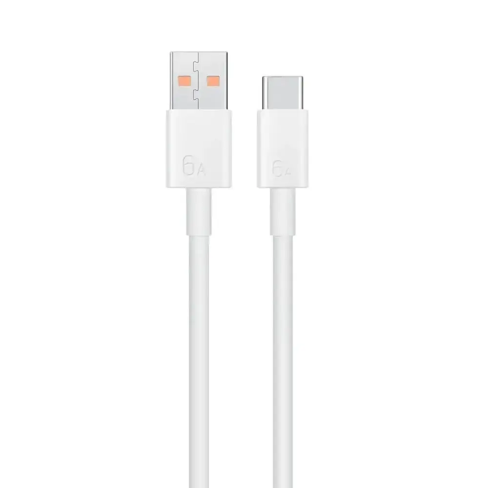 HUAWEI LX04072043 datu pārraides un uzlādes vads | USB-A uz USB-C | 66W | 1m | balts