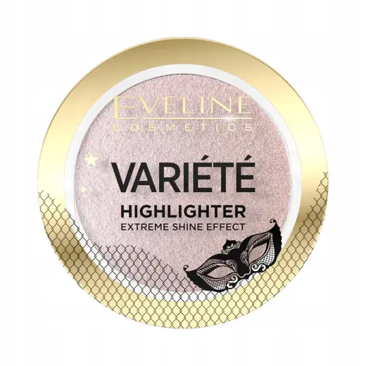 Eveline Cosmetics, Variete, Illuminating, Blush Highlighter Compact, 01, 1 Shade, 5 g