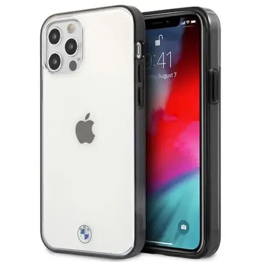Etui BMW BMHCP12MPCUMRBK iPhone 12|12 Pro transparent hardcase Signature Collection