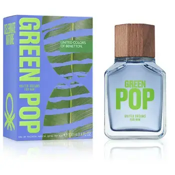 Benetton United Dreams Green Pop (EDT) tualettvesi meestele 100 ml