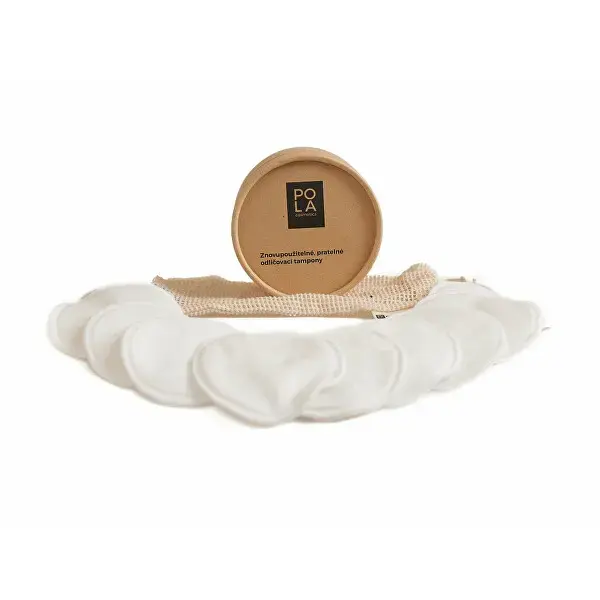 Pola Cosmetics Bamboo Makeup Removing Pads (10 Pieces)