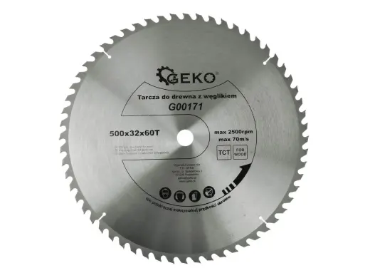 TCT ketassae tera puidule 500x32x60T