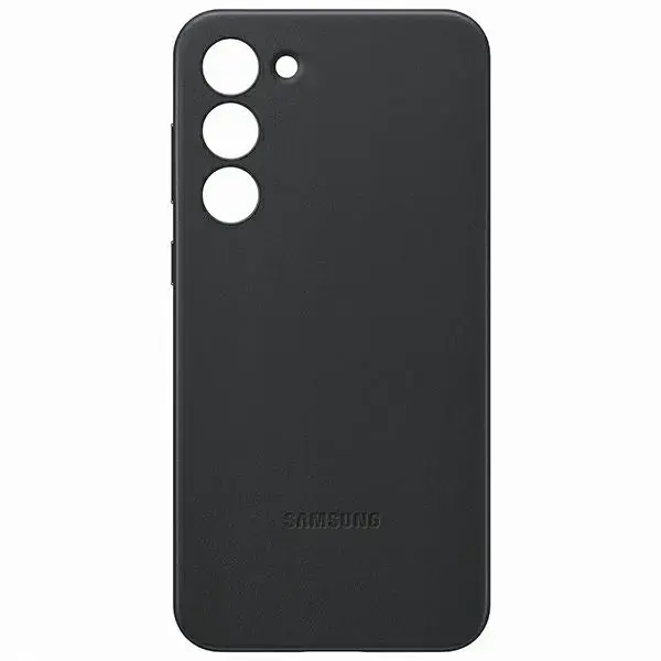 EF-VS916LBE Samsung Leather Cover for Galaxy S23+ Black