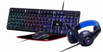 Gembird 4-in-1 Backlight Gaming Kit Ghost