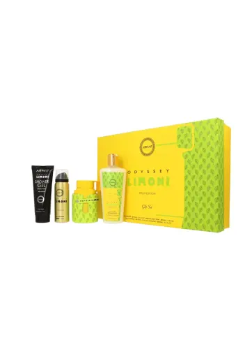 Set Armaf Odyssey Limoni Fresh Edition Edp 100ml + Perfume Body Spray 50ml + Shower Gel 100ml + Shampoo 250ml
