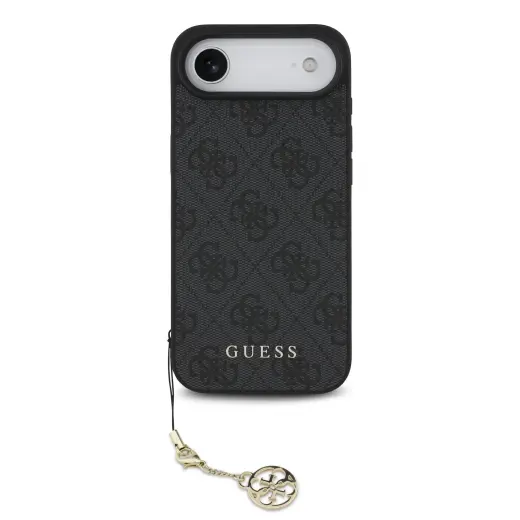 Guess 4G Charm Case for iPhone 17 Air Tone on Tone Grey