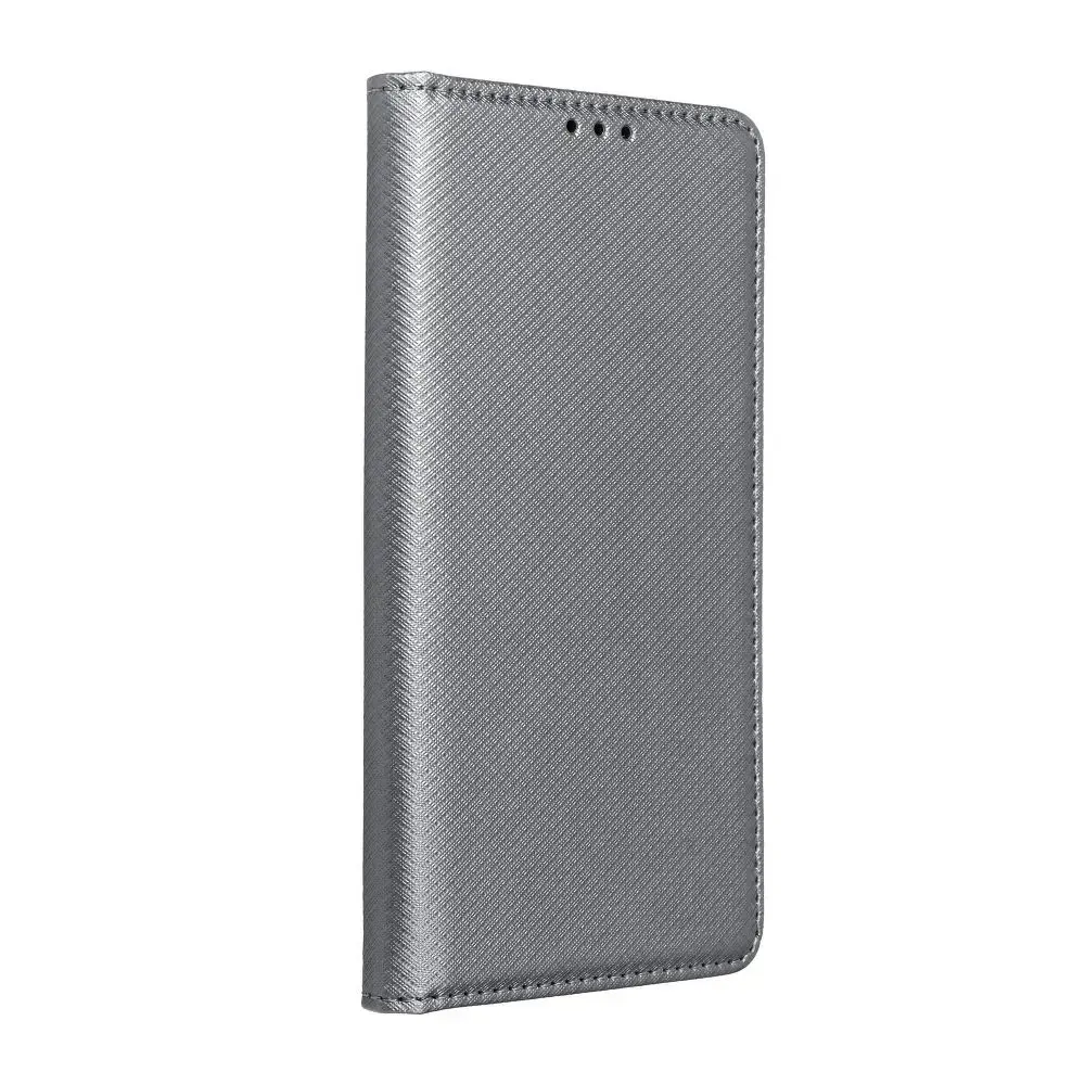 SMART CASE grāmatveida maciņš telefonam Samsung Galaxy J3 (2017) pelēks