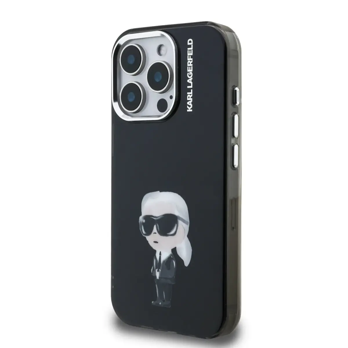 Karl Lagerfeld IML Aquarelle Karl Case for iPhone 15 Pro Black