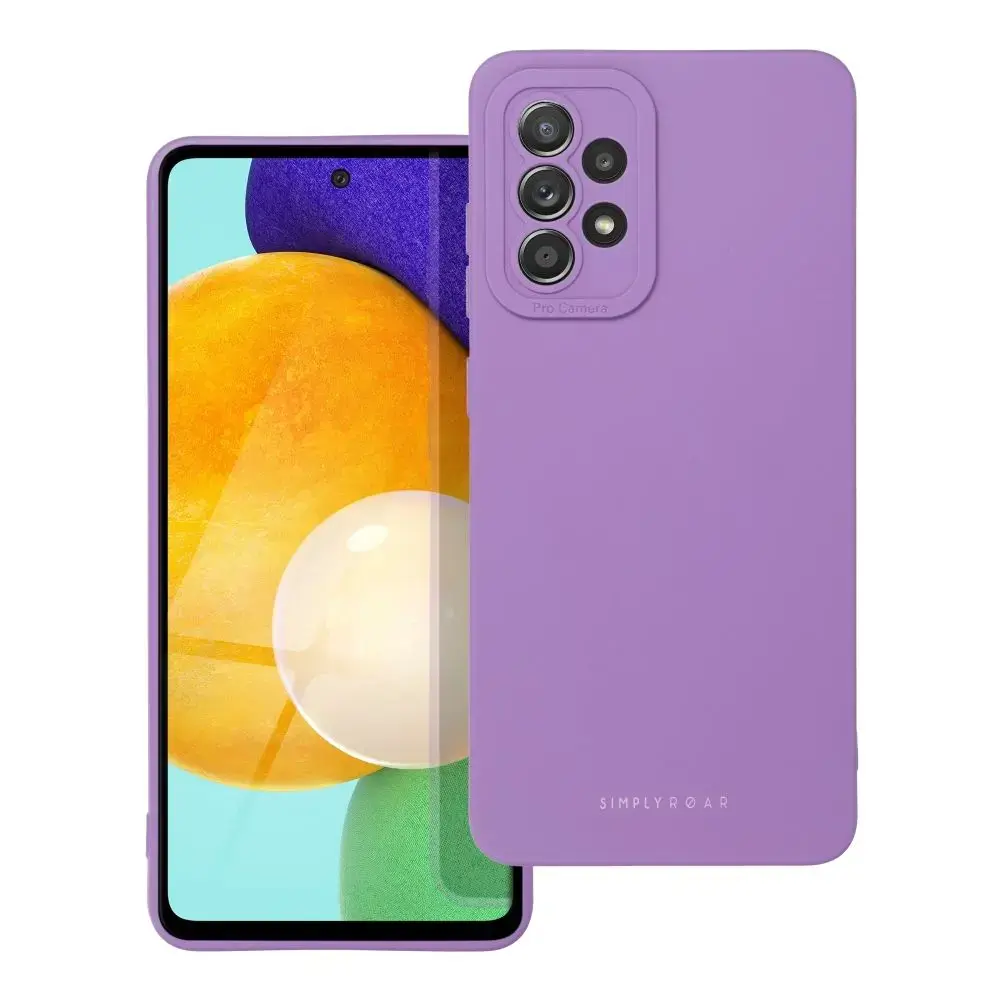 Roar Luna maciņš telefonam Samsung Galaxy A52 5G (A526) | A52 4G (A525) | A52s 5G (A528) violets