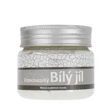 Saloos 100% French White Clay - body and face mask 100.0g