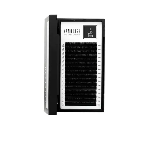 Nanolash - Volume Lashes Pestanas Postizas 015 D 9 Mm 1 U