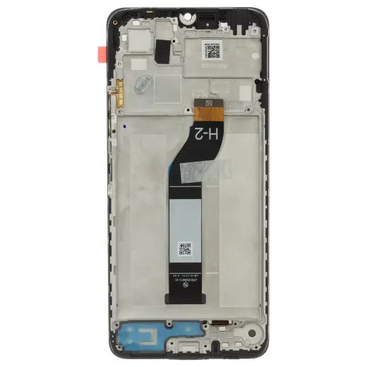 LCD Display + Touch Unit + Front Cover for Xiaomi Redmi 13C/Poco C65 Black (Service Pack)