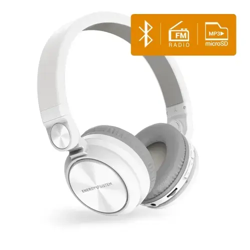 ENERGY SISTEM HEADPHONES BT URBAN 2 RADIO WHITE (MICROSD MP3 PLAYER, FMRADIO, BLUETOOTH) BLUETOOTH HEADPHONES. GUARANTEE 3 YEARS!