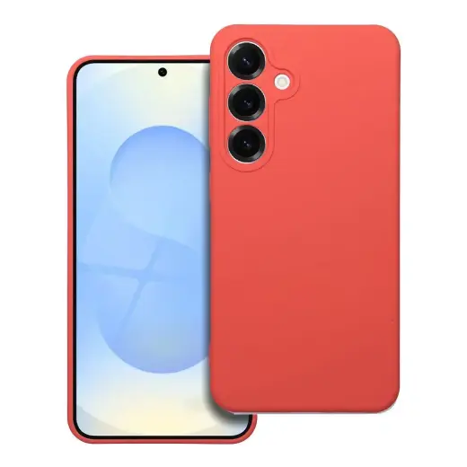 Silicone phone case for Samsung Galaxy S25 (S931) orange