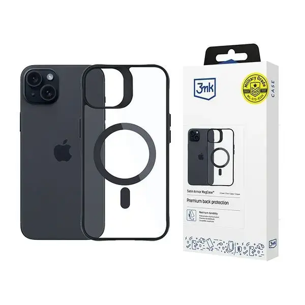 3MK Satin Armor MagCase iPhone 15 Plus6.7"