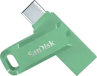Zibatmiņa SanDisk Ultra Dual Drive Go USB-A / USB Type-C 128GB Absinthe Green