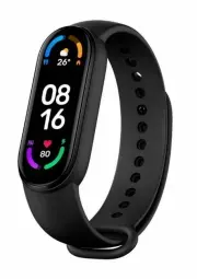 Xiaomi Mi Band 6 Sporta Aproce-Pulkstenis AMOLED | 5 ATM | Bluetooth 5.0 | Selfī Kontrole | Sirds Darbības Sensors Melns
