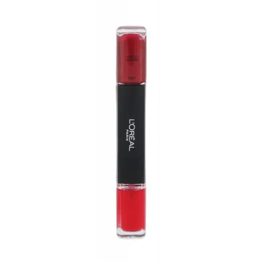 L'Oreal Paris, Infallible, Nail Polish 2-In-1, 018, Scarlet Century, 2 x, 5 ml