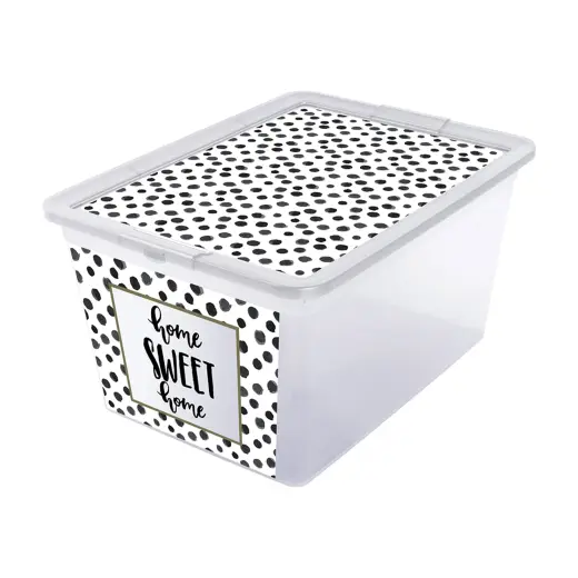 Storage box 30L X box dots