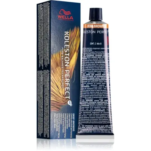 Wella Koleston Perfect Me Professional Hair Dye 60ml 6/77 Dark Blonde Intense Brown