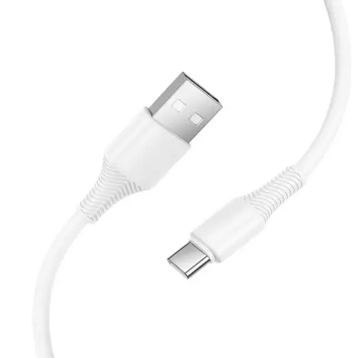 HOCO X120 data transfer and charging cable | USB-A to USB-C | 15W | 1m | white