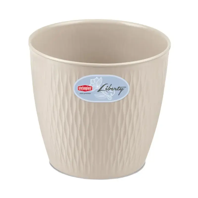 Puķu pods Liberty Ø30x27cm balts
