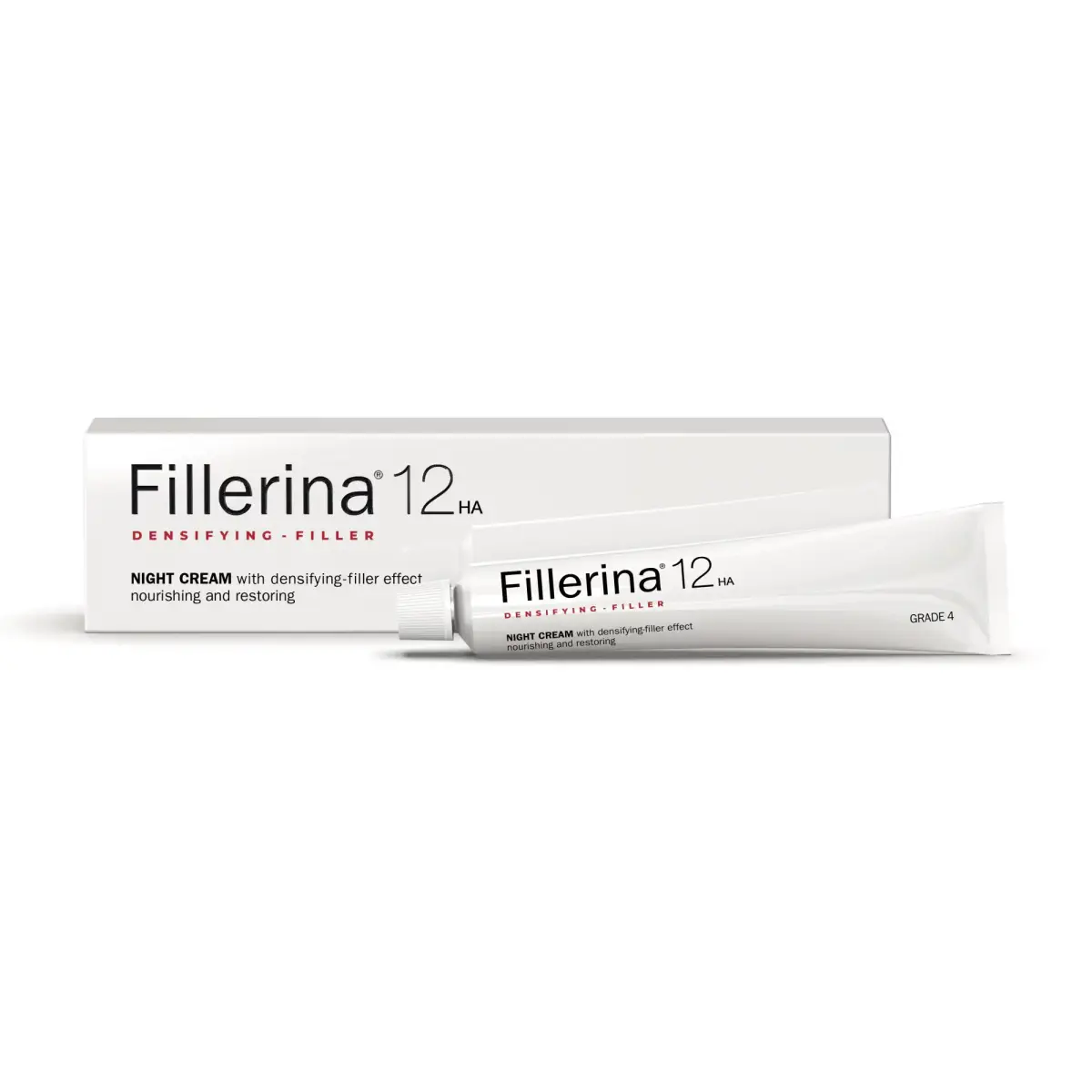 Labo, Fillerina 12HA Densifying Filler Grade 4, Nourishing & Restoring, Night, Cream, For Face, 50 ml
