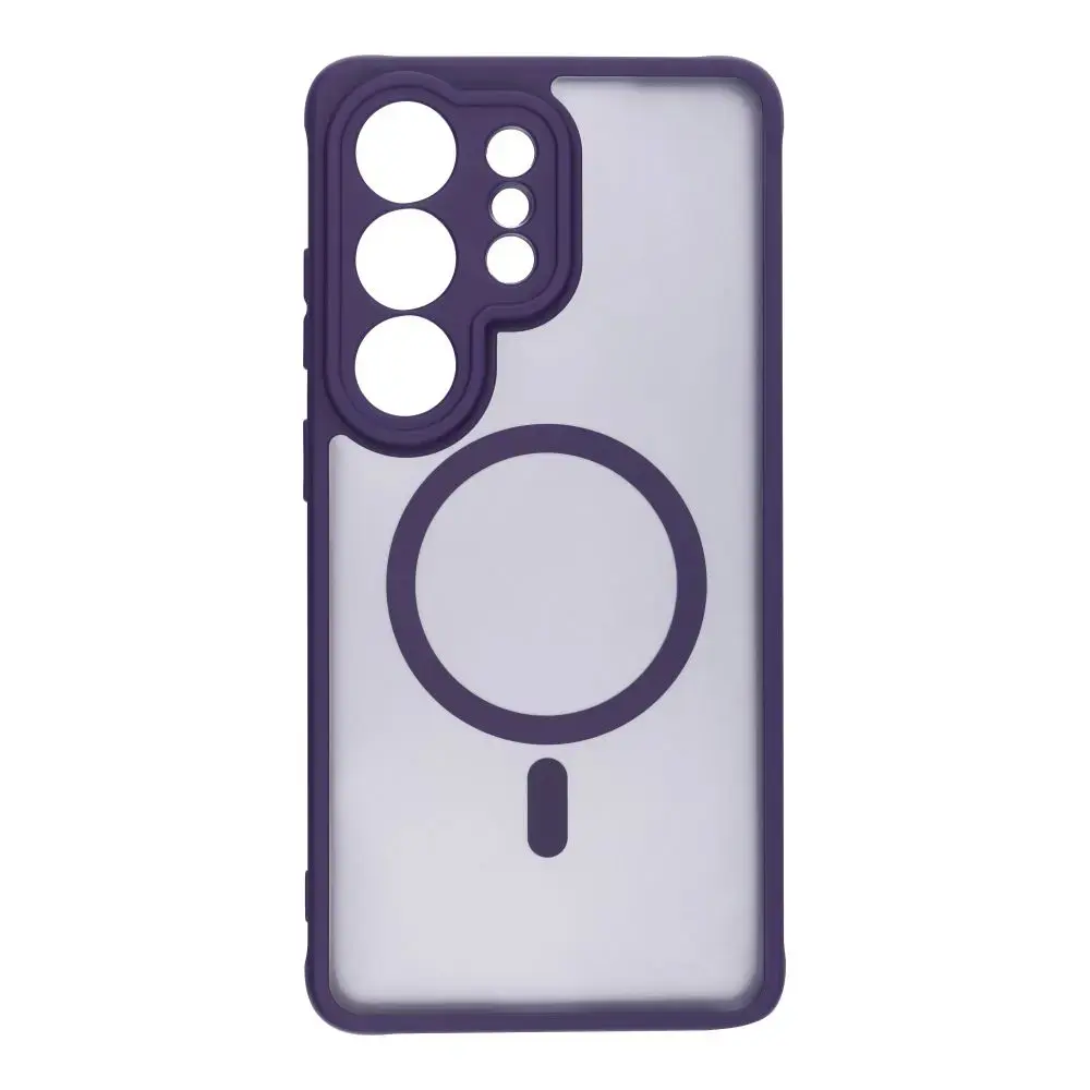 Full Matte Mag maciņš ar MagSafe atbalstu telefonam Samsung Galaxy S26 Ultra (S948) violets
