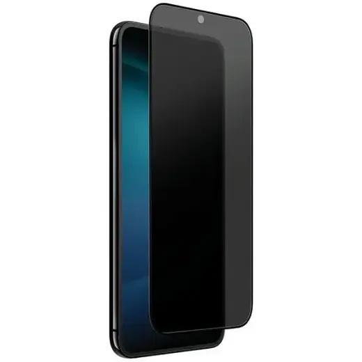 Uniq Optix aizsargstikls telefonam Samsung Galaxy S24 ar aplikatoru (privātuma efekts)