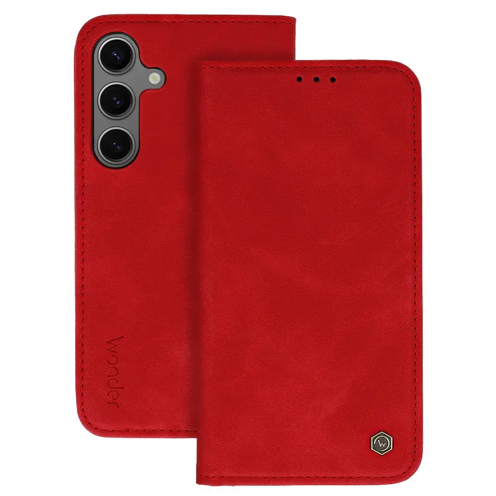 Wonder Smart Case for Samsung Galaxy S24 Plus red