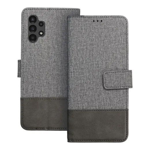 Gomma Book book type phone case for Samsung Galaxy A13 4G (A135) gray