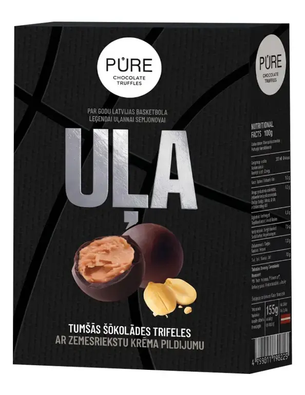 Pure Chocolate Dark chocolate truffles with